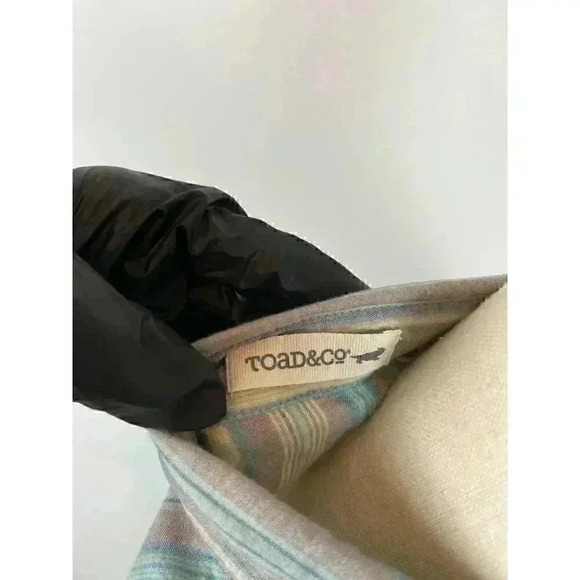 Toad & Co Sleeveless Blouse Womens Sz M Summer Beach Outdoor Hiking Organic - Picture 9 of 12